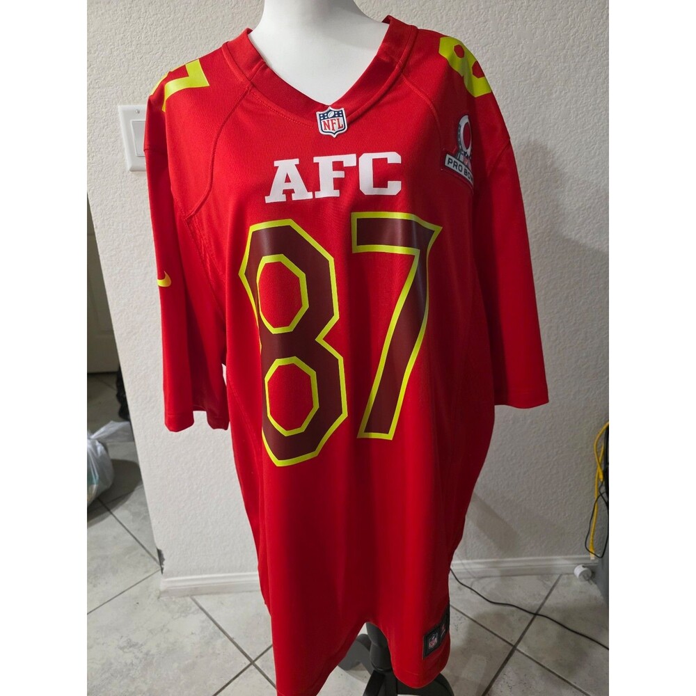 Nike Travis Kelce Kansas City Chiefs Pro Bowl Jersey Mens XXL Rare!